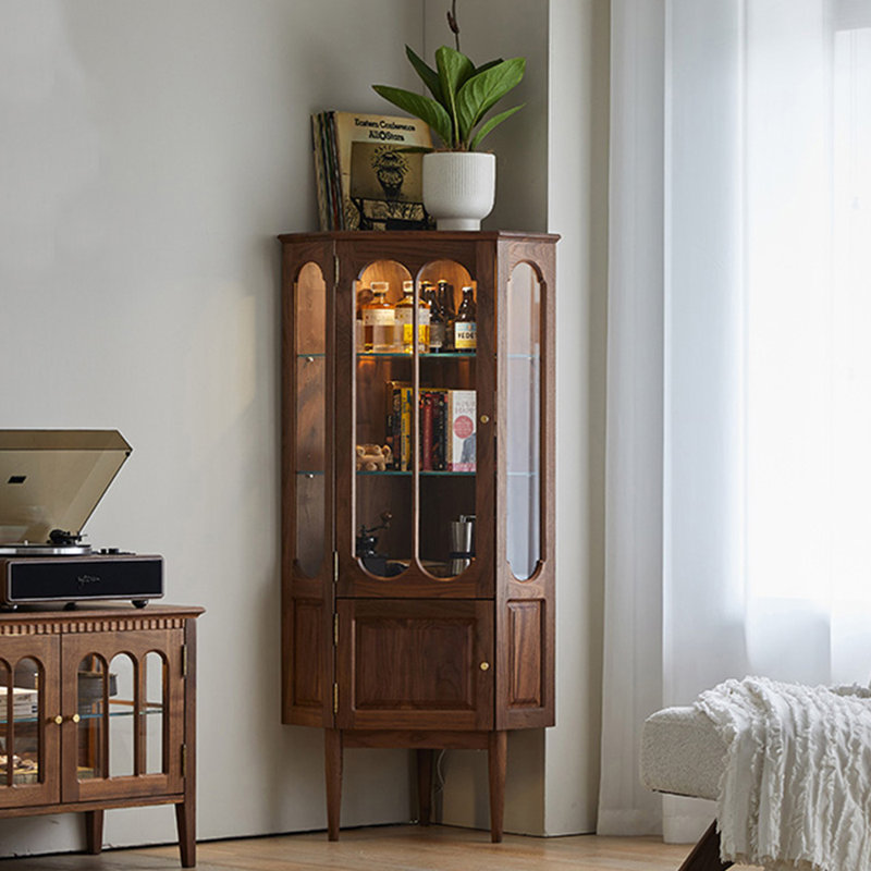 Retro Light Luxury Multi-Functional Accent Cabinet