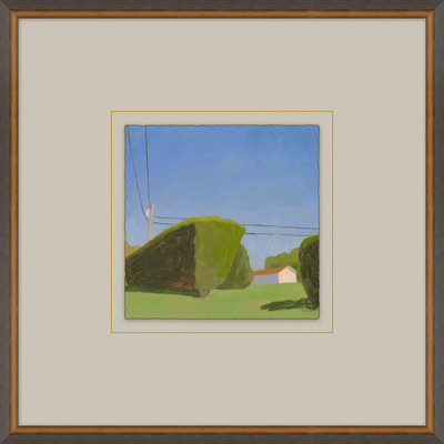 Shrubbery with Power Lines - Small