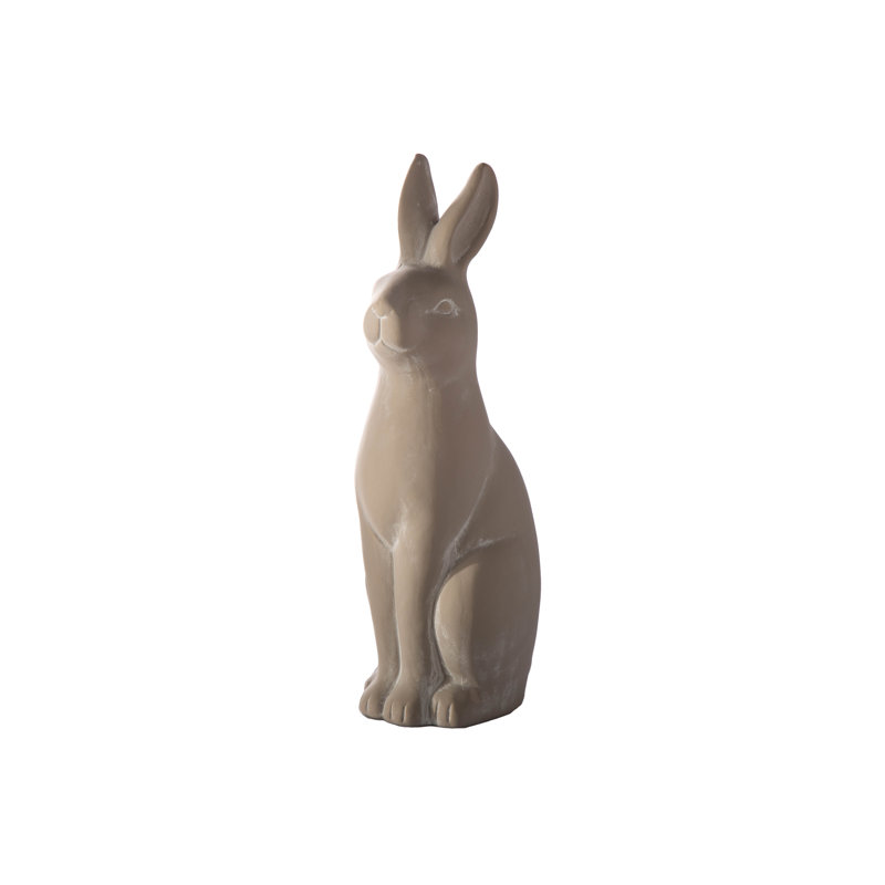 Figurine de lapin assis