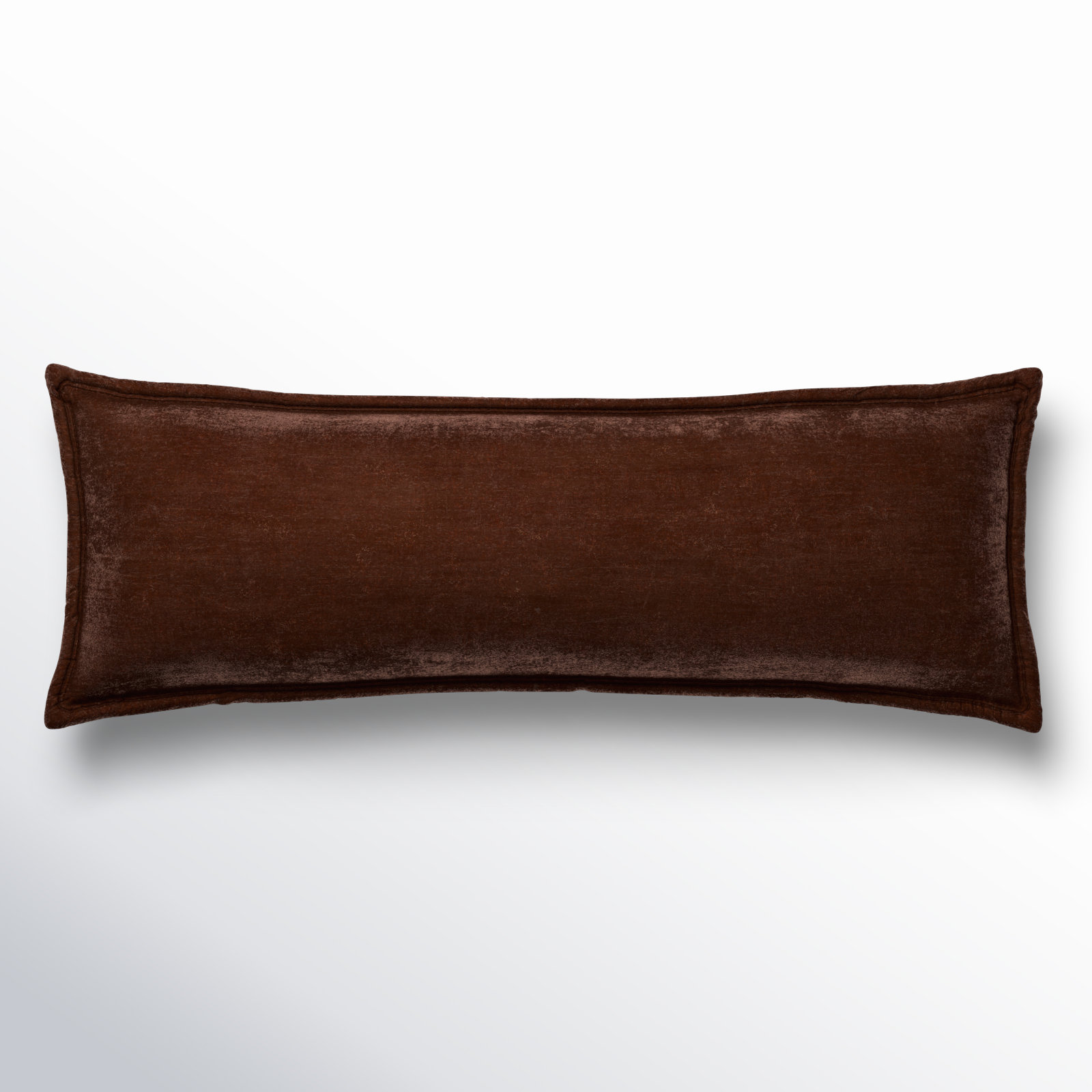 Stella 42" x 14" Throw Pillow, Copper Brown