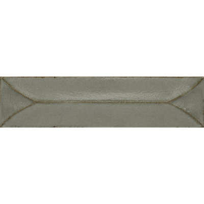 Itona Tile 3-1/2 x 15 Glazed Porcelain Wave Crest Wall Tile (22 PC Per Carton) (8.08 SQFT Per Carton)