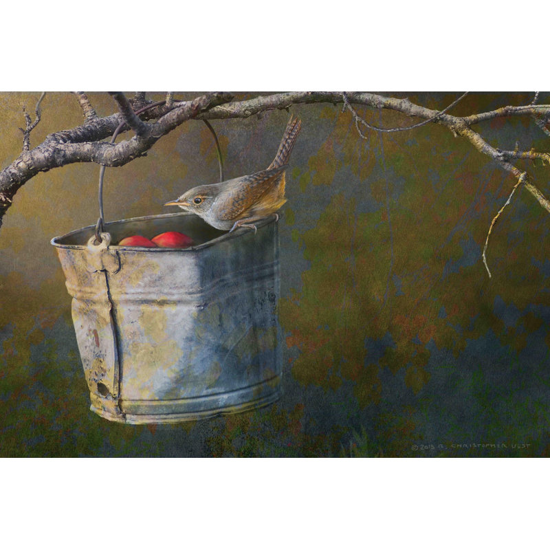 Chris Vest - Wrapped Canvas Painting, 51cm H x 76cm W x 3.81cm D