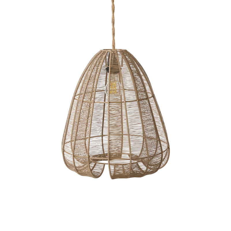 Abat-jour Plensa, H 12,75 po x l 10,5 po x P 10,5 po