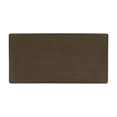Modern Solid Color Water Resistant Anti-Fatigue Non-Skid Kitchen Mat