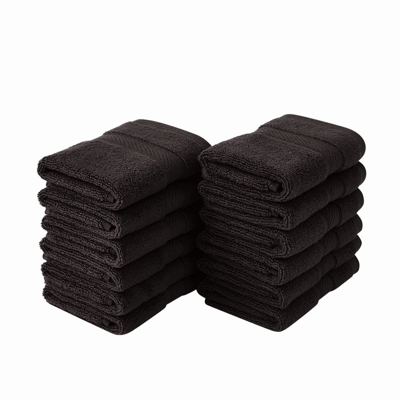 Regal Plush Towel Sets, Espresso