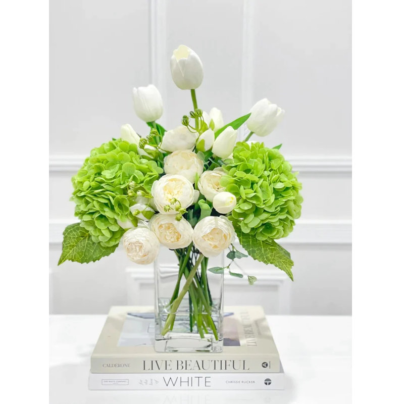Silk Mixed Assortment Arrangement in Vase