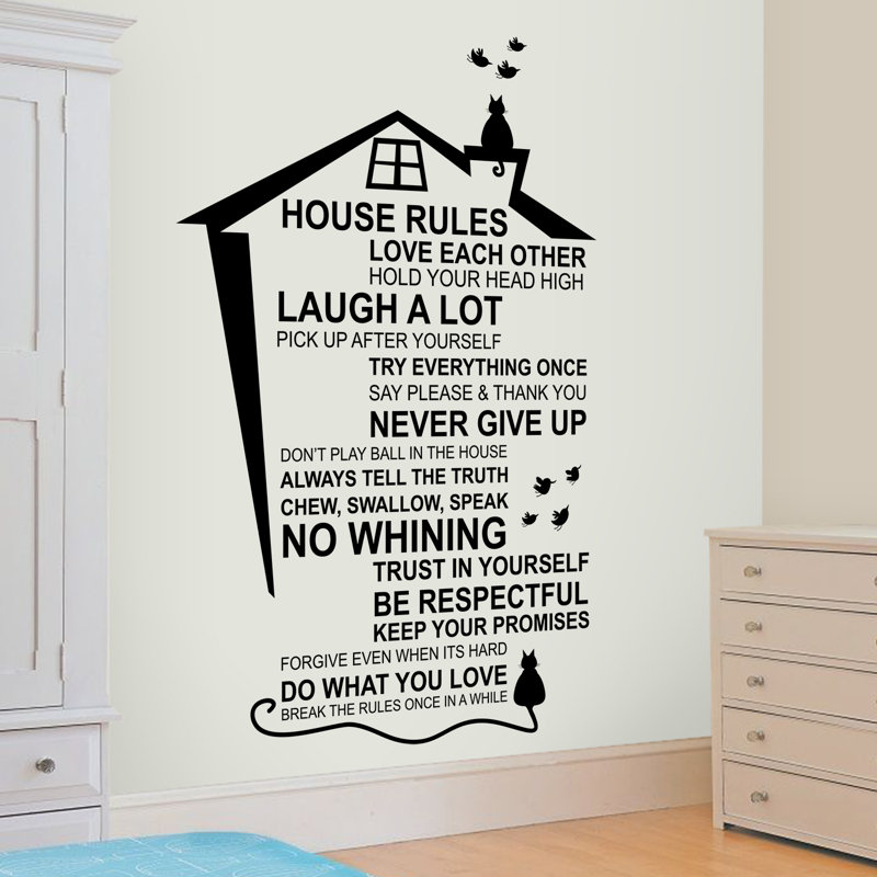 Non-Wall Damaging Wall Decal
