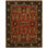 Doreen Hand Knotted Wool Southwestern Area Rug in Rust/Navy