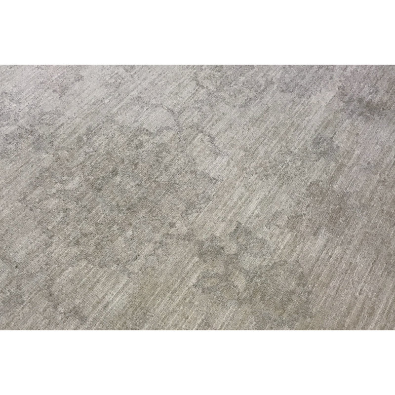 Hand-Knotted High-Quality Gray Area Rug