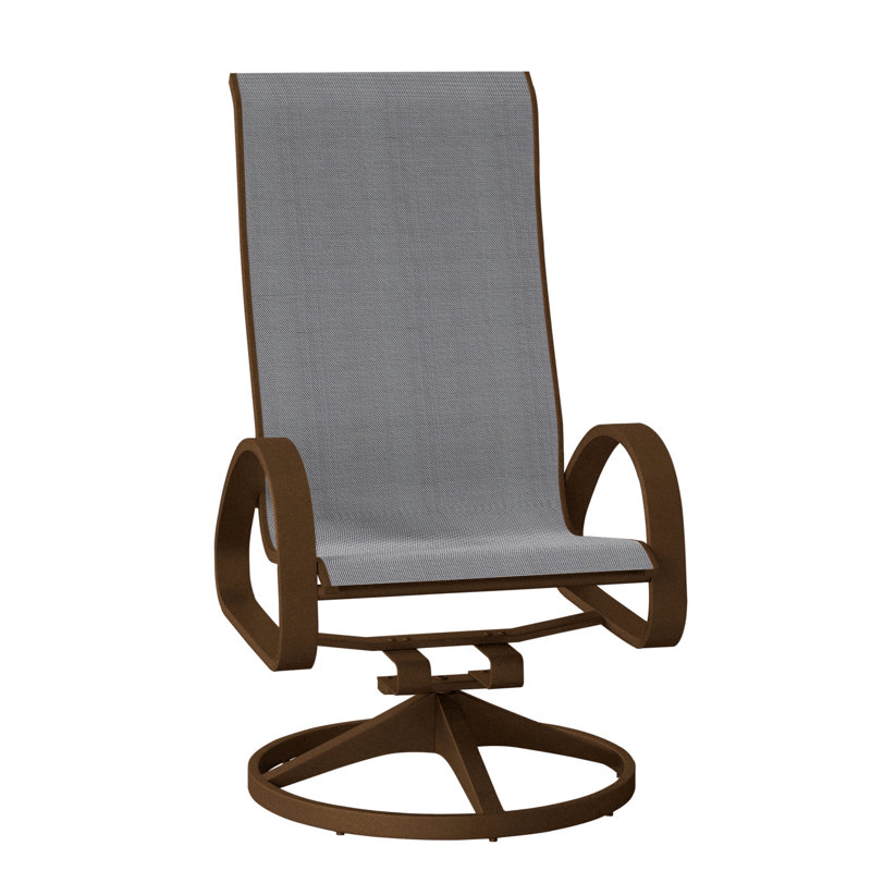 Fauteuil de patio pivotant Hiraku, Kona texturé, Baja