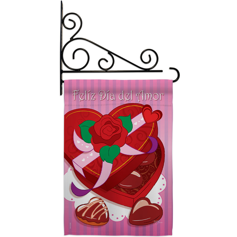 Coussin en polyester 2 faces 19 x 13 po Ensemble de drapeaux