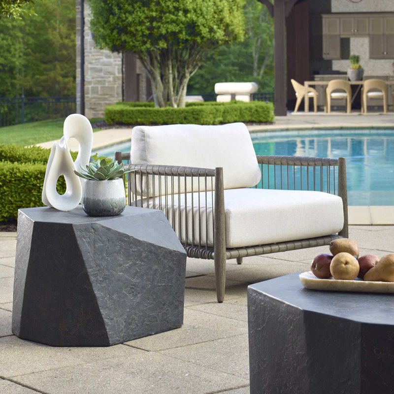 Uttermost Parra Slate Outdoor Side Table