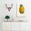 Illustration of a Pineapple - Wrapped Canvas-55304351