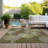 Neysa Washable Floral Indoor / Outdoor Rug-1348638801