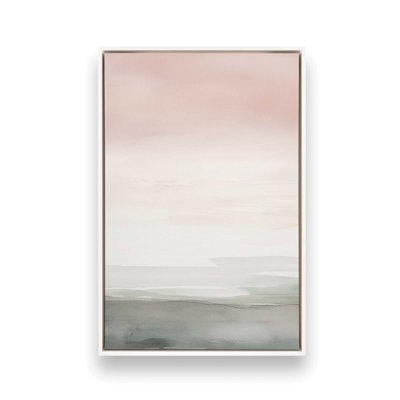 Peach Tranquility I Canvas Print
