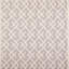 Tapis en laine / coton tissé à la main à plat Rodgers en ivoire / gris-2142224089