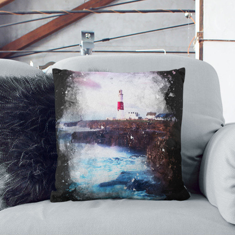 Square Throw Cushion, 40cm H x 40cm W x 15cm D