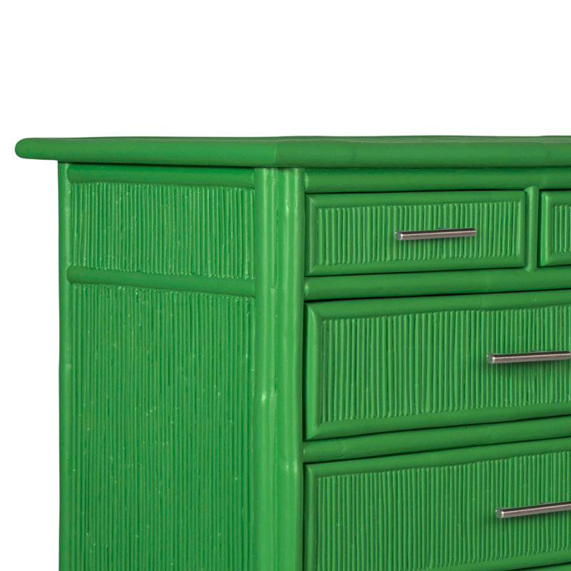 Bermuda 9 - Drawer Dresser, Bright Green