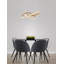 1 - Light Gold LED Geometric Pendant