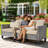 Allcot 9 - Person Patio Conversation Set with Cushions-866468807