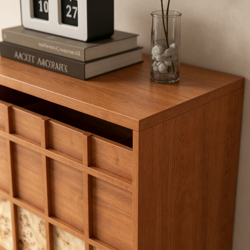 Commode d'appoint en bois massif