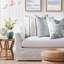 Aaron Linen Square Pillow Cover & Insert