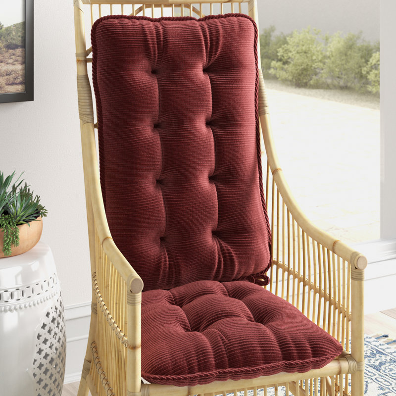 Coussin de siège / dossier d'intérieur, Géant, Vin