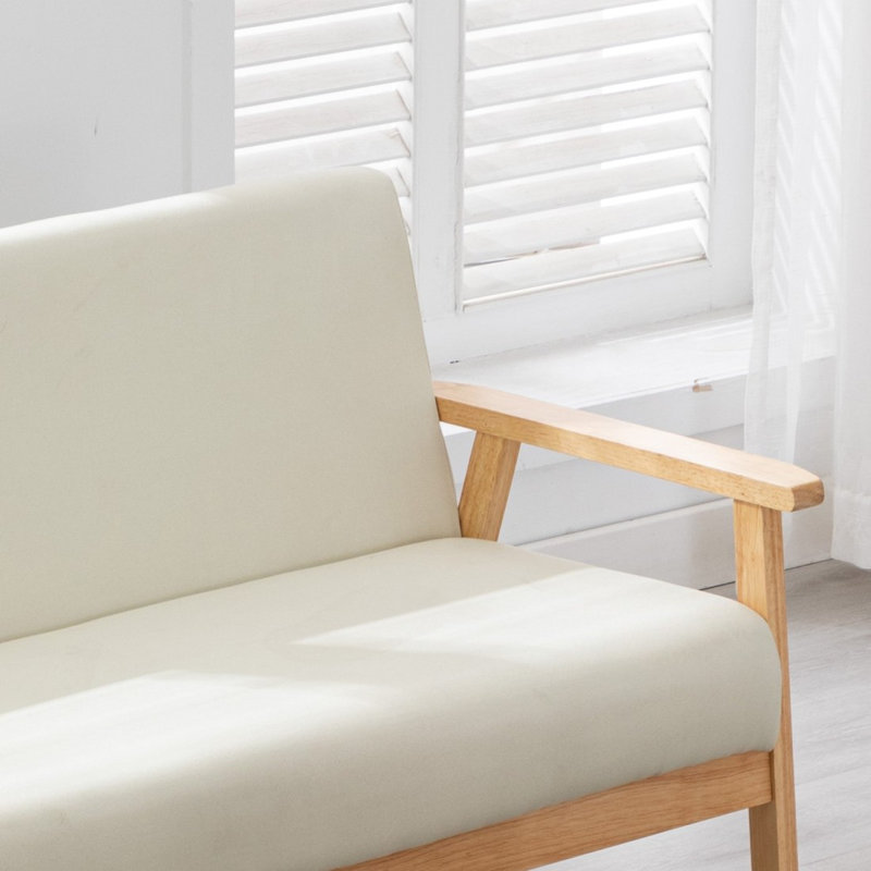 Causeuse en tissu 45 po Tyquan Modern Sofa Bahamas