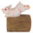 Gutter Guardians Hog Wild Pouncing Pig Downspout Statue