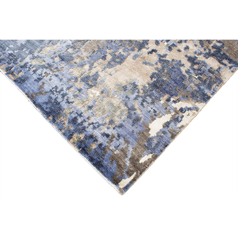 Hand Woven Area Rug, Rectangle 9' x 12'