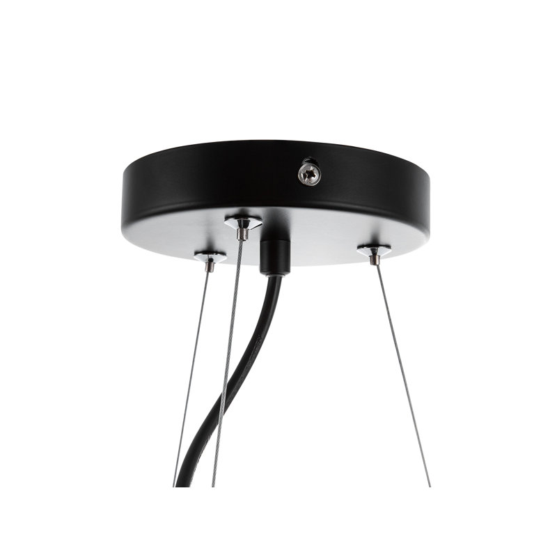 Sherwin 3 - Light Drum Pendant, Black