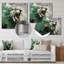 Décoration murale en forme de lion vert vert-1761257118