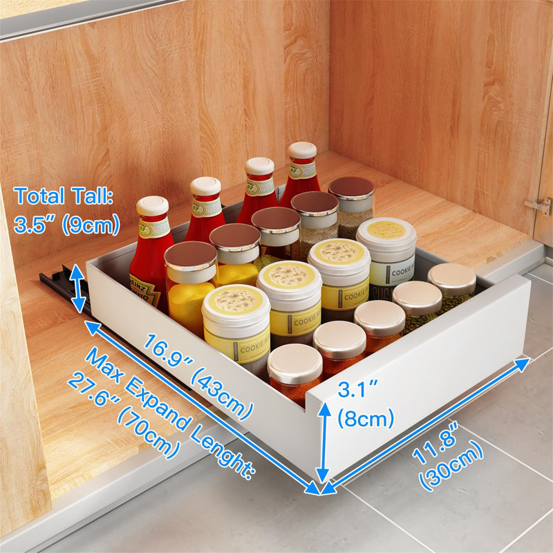Evann Adjustable Pull Out Drawer