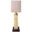 Lampe de chevet noire 24,75 po Manrique