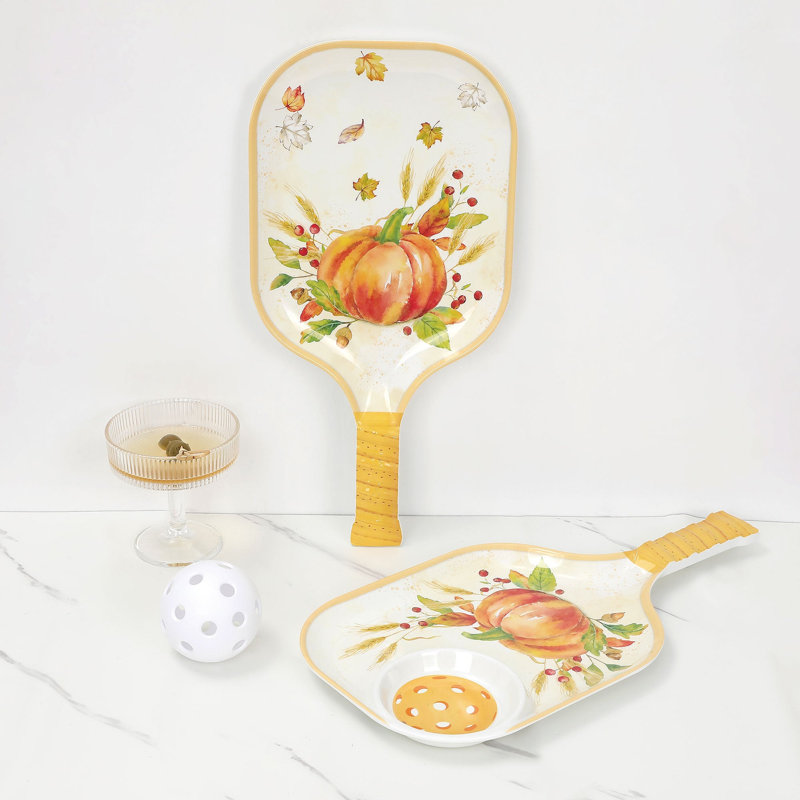 15 3/4" Pickleball Paddle Tray S2, Pumpkin