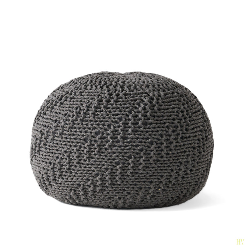 HAZEL POUF, Brown