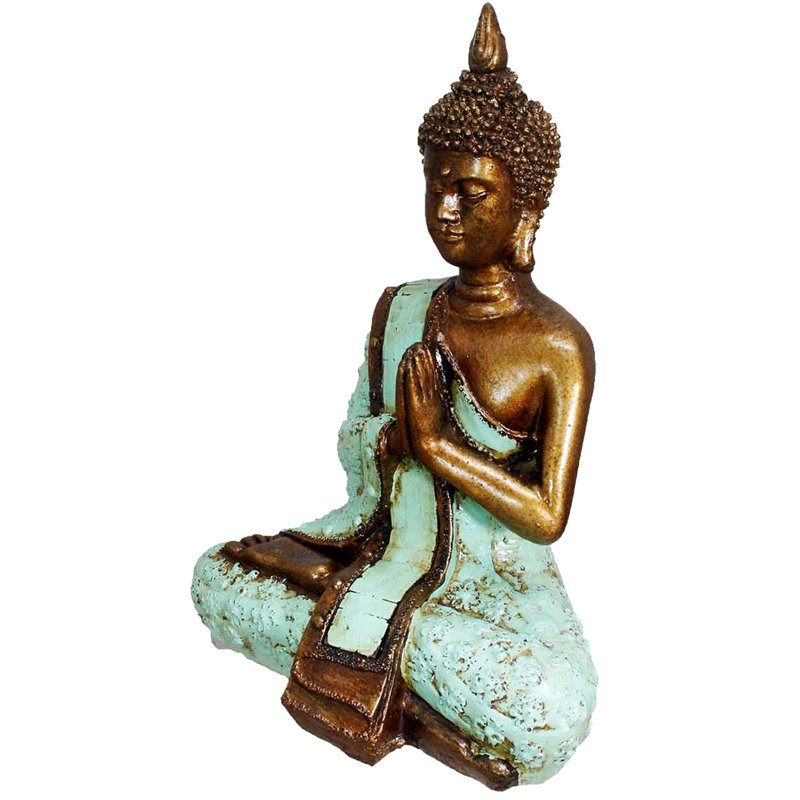 Yunpeng Religious & Spiritual Figurines & Sculptures, Teal