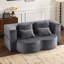 Canapé en futon chenille-1064172471