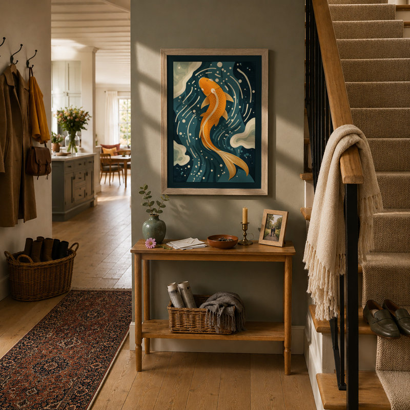 Print, A2 - 59.4 x 42.0 cm, Oak