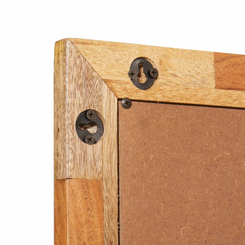 Solid Wood Rectangle Mirror