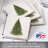 O Christmas Tree 4-Pack Tumbled Tile Coasters