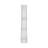 Ceramic Textured Stacked Circles Vase, White, Novelty-1054733683