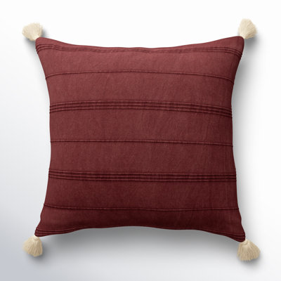 Danica Tassels Cotton Throw Pillow