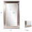 Perrigo Beveled Wood Framed Silver Rectangle Full Length Mirror