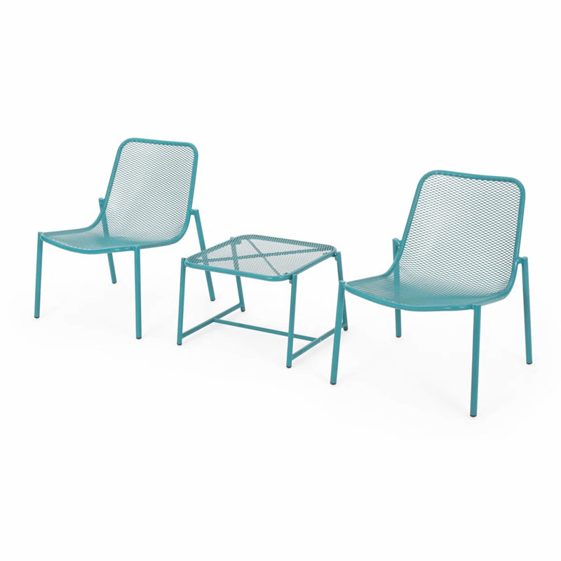 3 Piece Seating Group, Teal