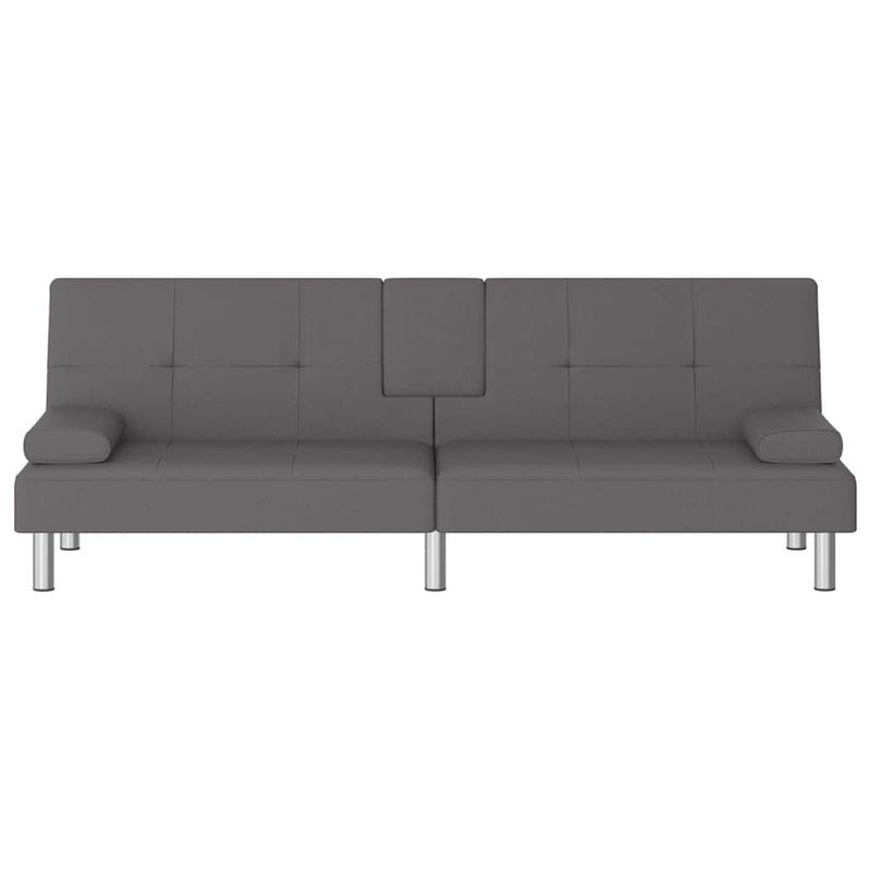 Quintoria 78.7'' Upholstered Convertible Sofa, Gray