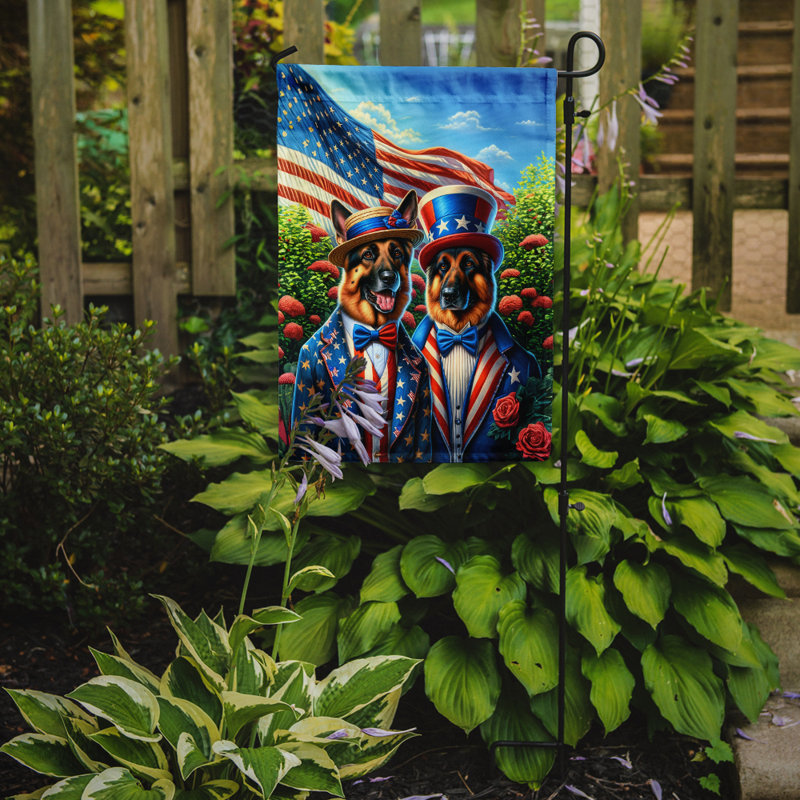 Drapeau All American Garden, Berger allemand