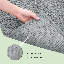 Tapis de salle de bain en chenille douce Chenault, tapis de bain rectangulaire en microfibre à envers antidérapant, séchage rapide-947771440-947771461