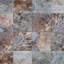 Ocean Coral Bay 6"X 6" Porcelain Floor and Wall Tile