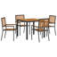 5 Piece Garden Dining Set-1407865562